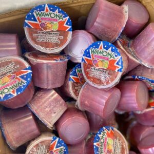 25ct Old School Strawberry Cups